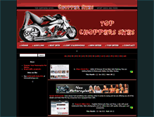 Tablet Screenshot of choppersites.net